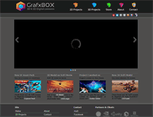 Tablet Screenshot of grafxbox.com
